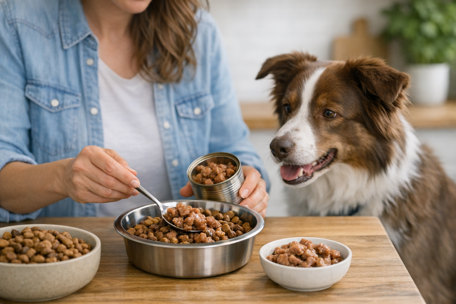 Can You Mix Dry and Canned Dog Food for Your Pet?