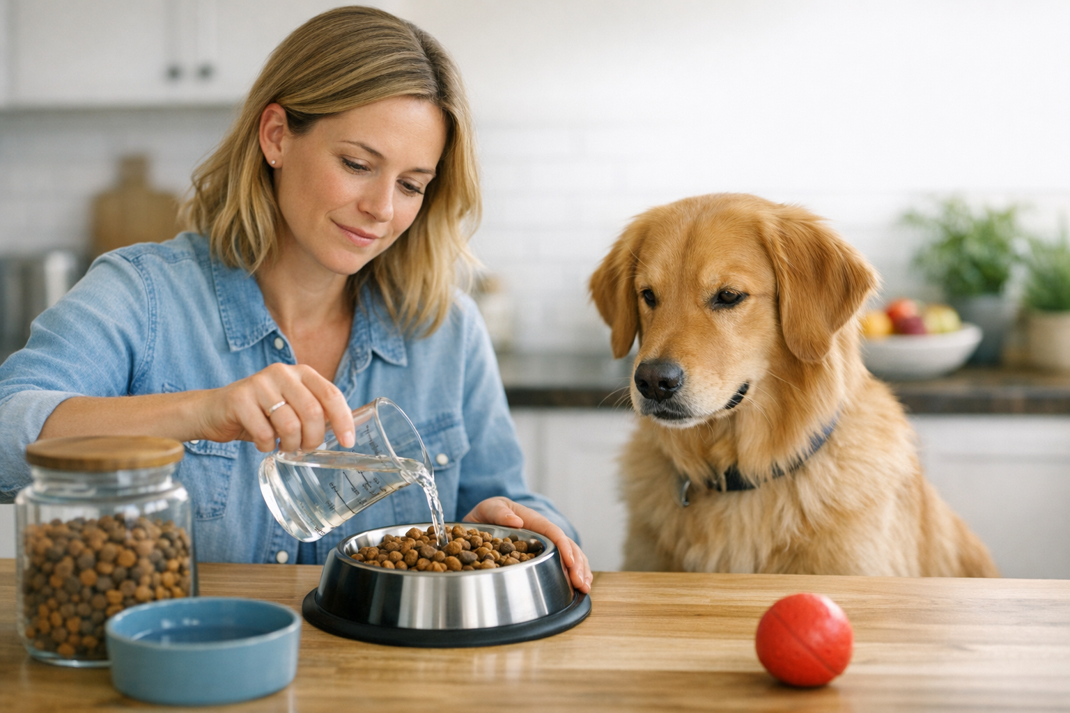 Are You Supposed to Add Water to Dry Dog Food?