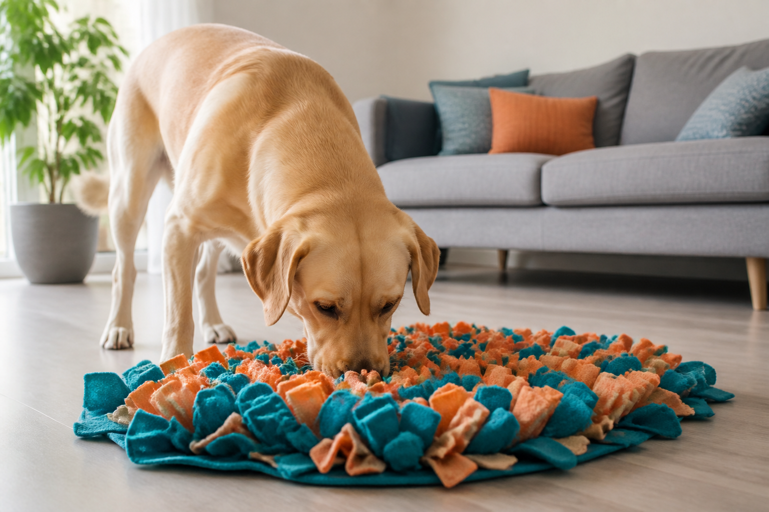 The Best Snuffle Mat for Labradors: Enrichment for Big Snouts