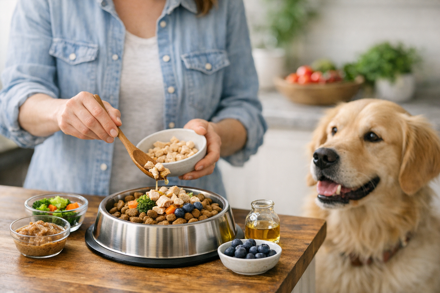 How to Make Dry Dog Food More Appealing
