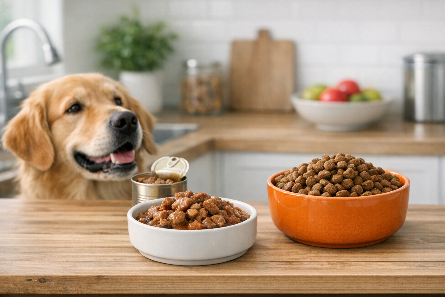 Is Canned Food Better Than Dry Food for Dogs?