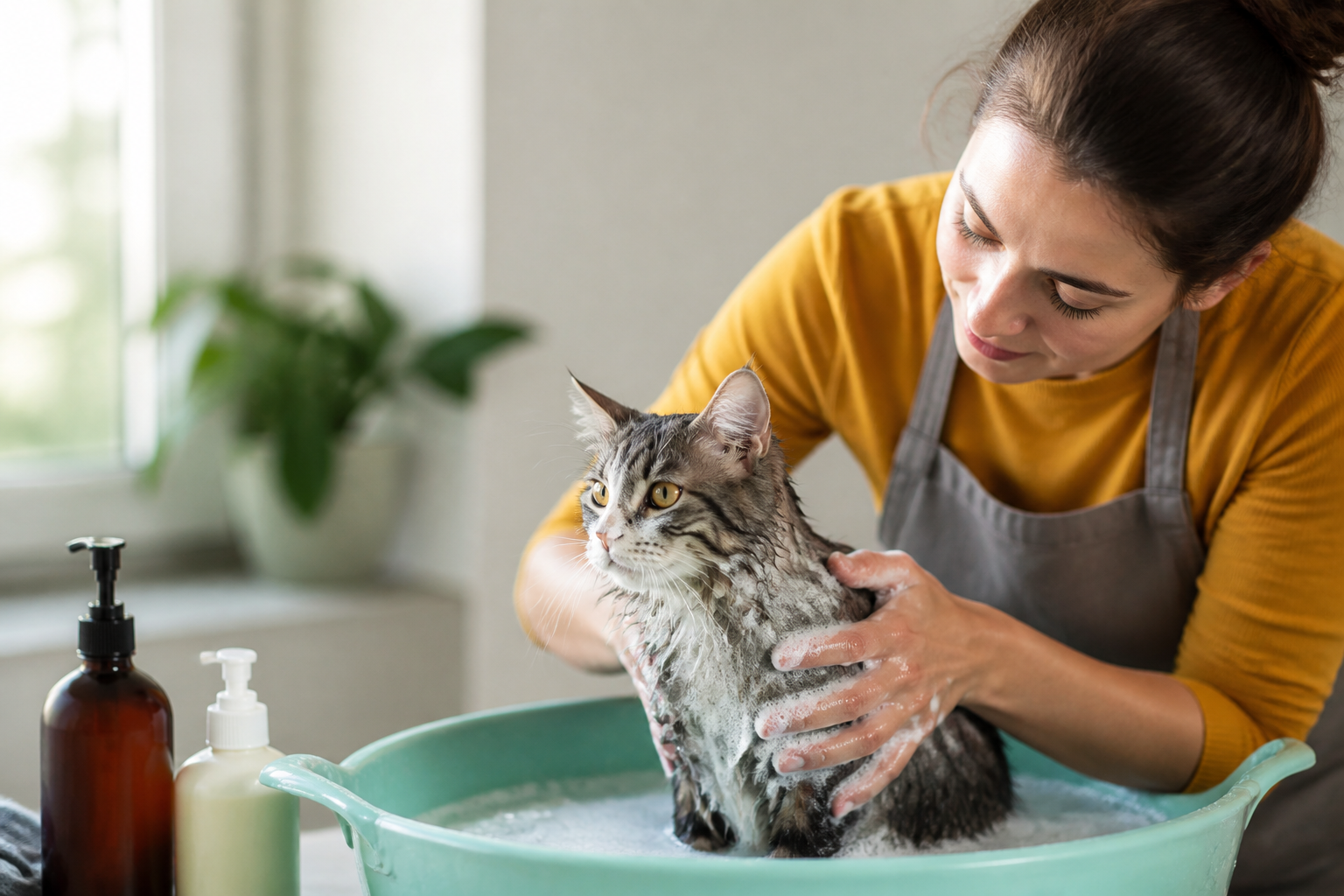 Can I Use Dandruff Shampoo on My Cat?