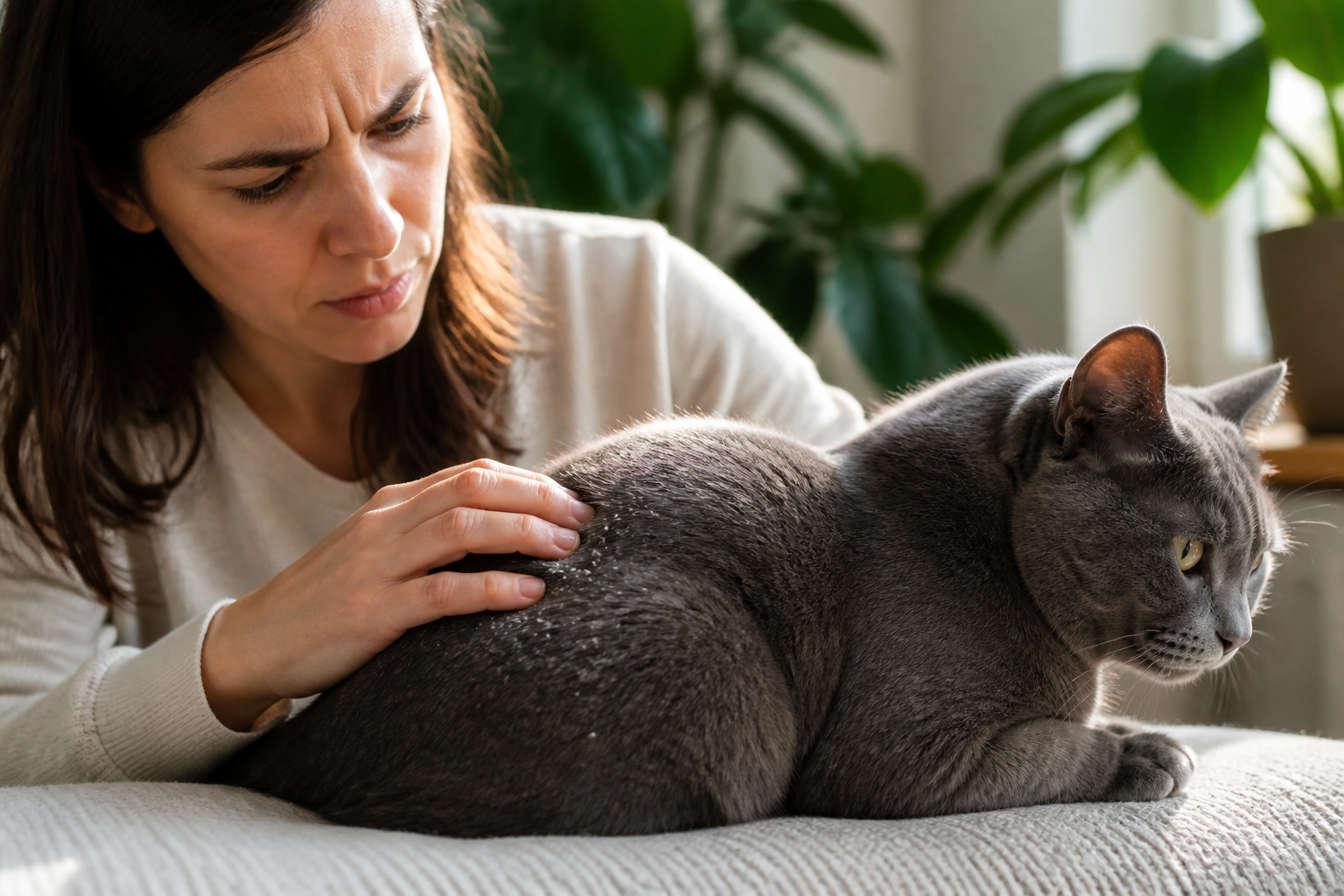 Cat Has Dandruff on Lower Back: Causes and Care Solutions