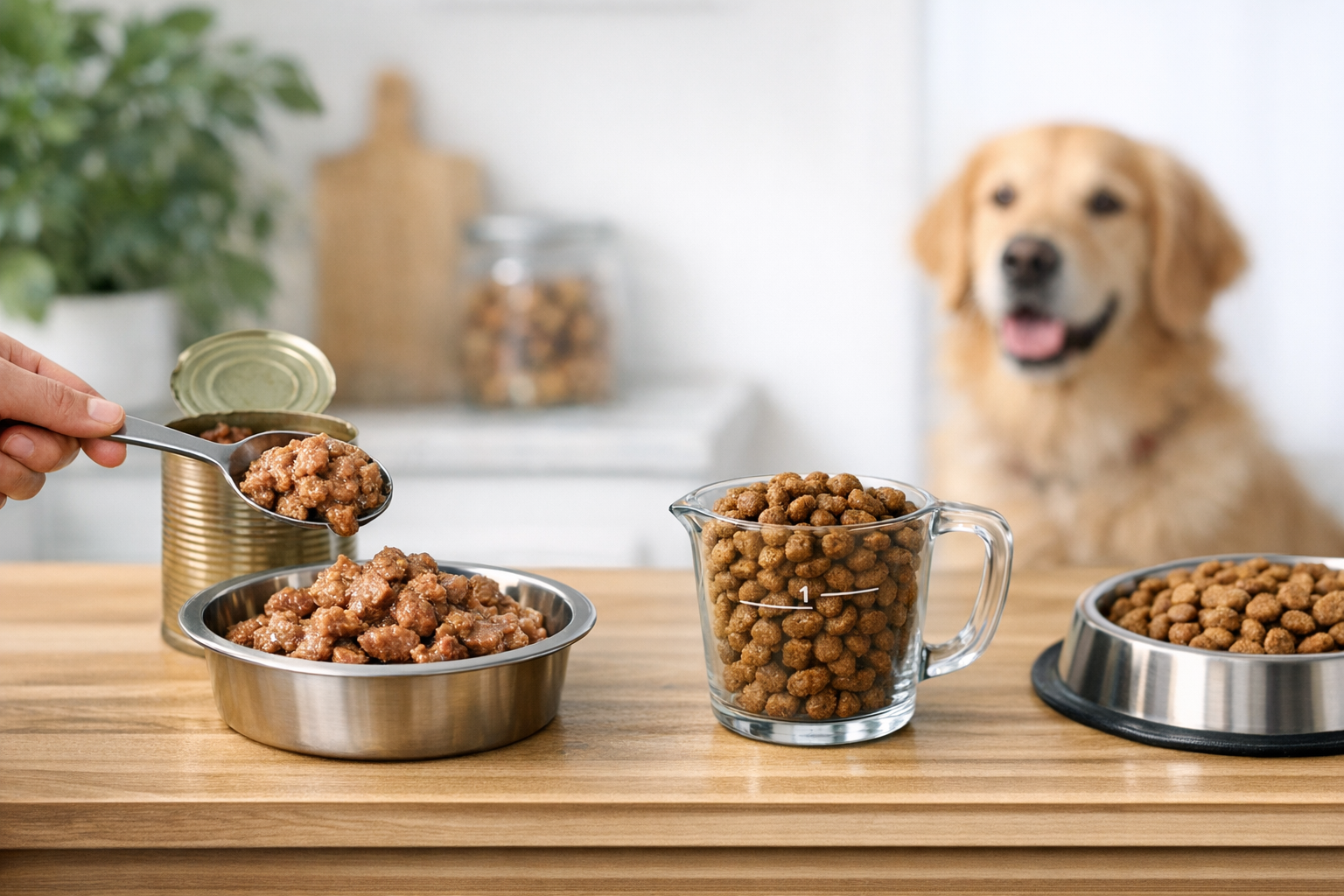 How Much Wet Dog Food Equals 1 Cup Dry: A Simple Conversion Guide