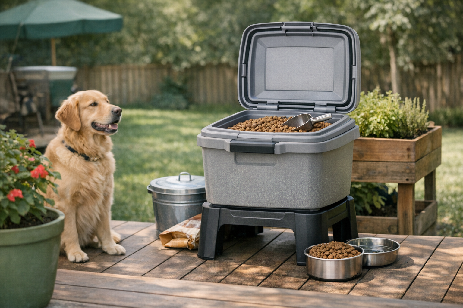 How to Keep Dog Food Dry Outside for Freshness and Safety