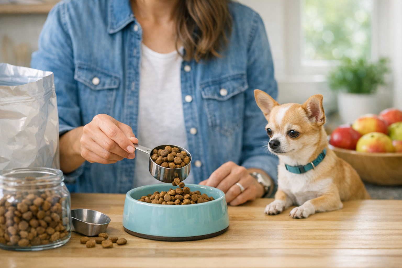 How Much Dry Dog Food for 10 lb Dog