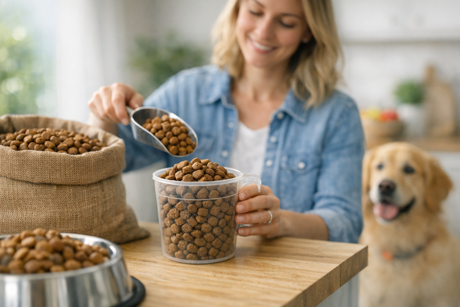How Many Cups in 40 Pounds of Dry Dog Food