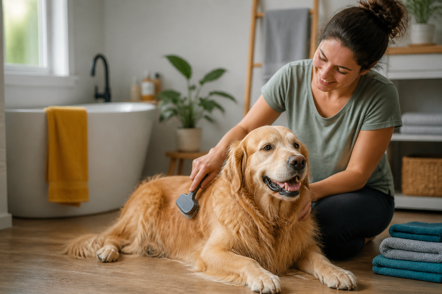 Do You Brush Your Dog Before or After a Bath?