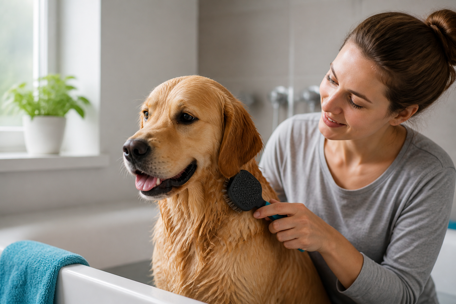 Do You Brush a Dog Before or After a Bath?