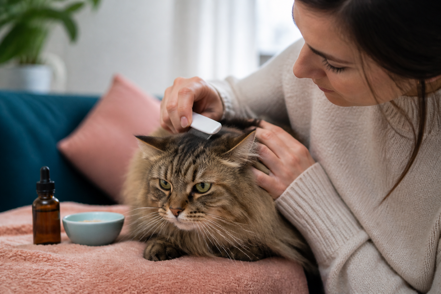 My Cat Has Dandruff: Causes, Treatments, and Home Care
