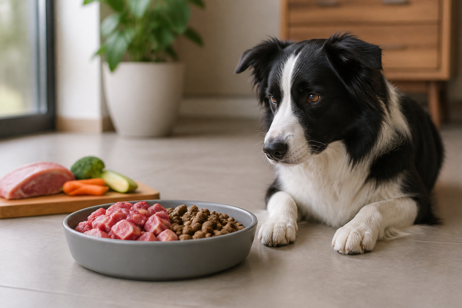 Can I Mix Raw and Dry Dog Food?