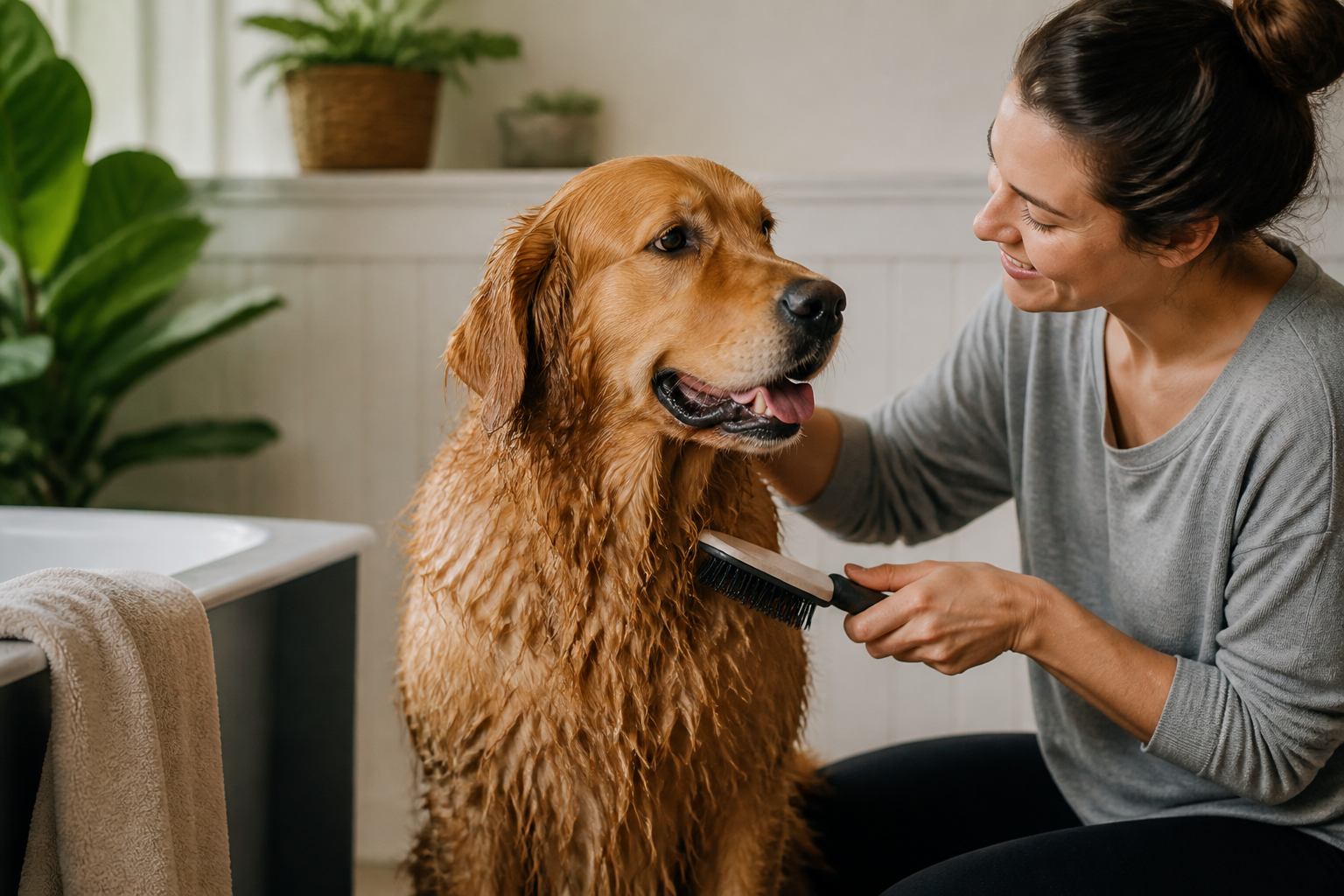 Should You Brush a Dog Wet or Dry?