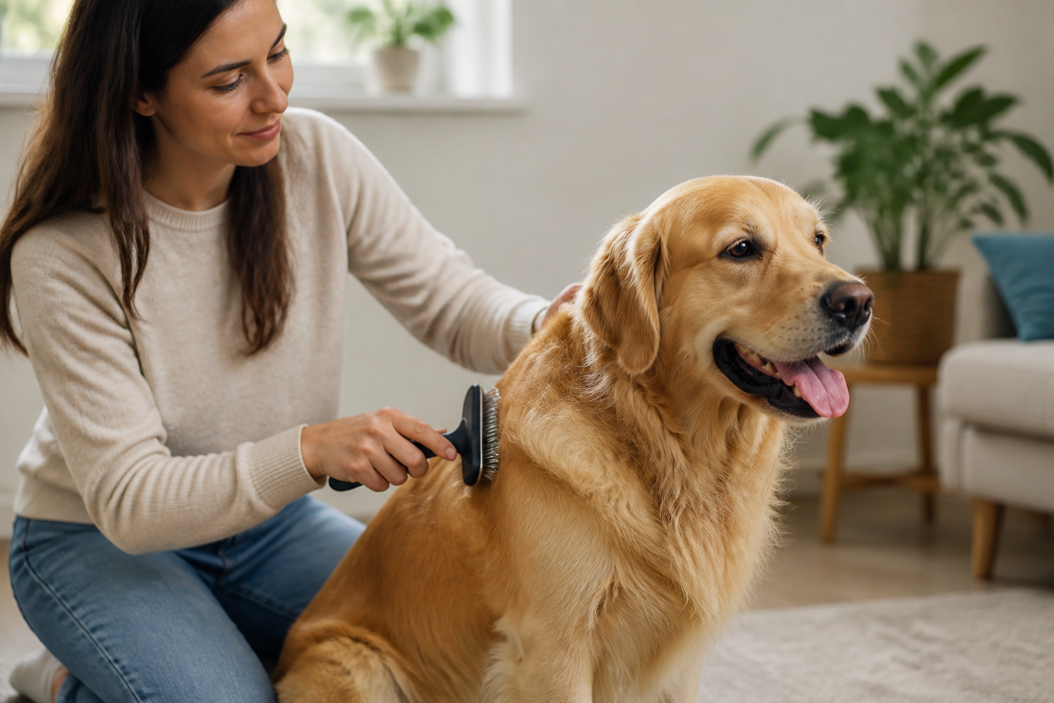 Does Brushing a Dog Help with Dry Skin?