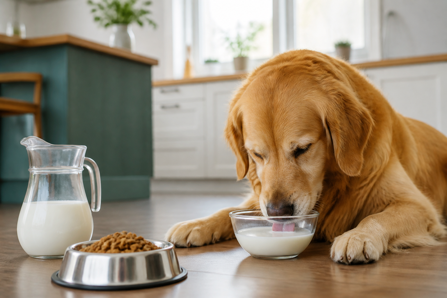 Is Milk Good for Dogs That Eat Dry Food?