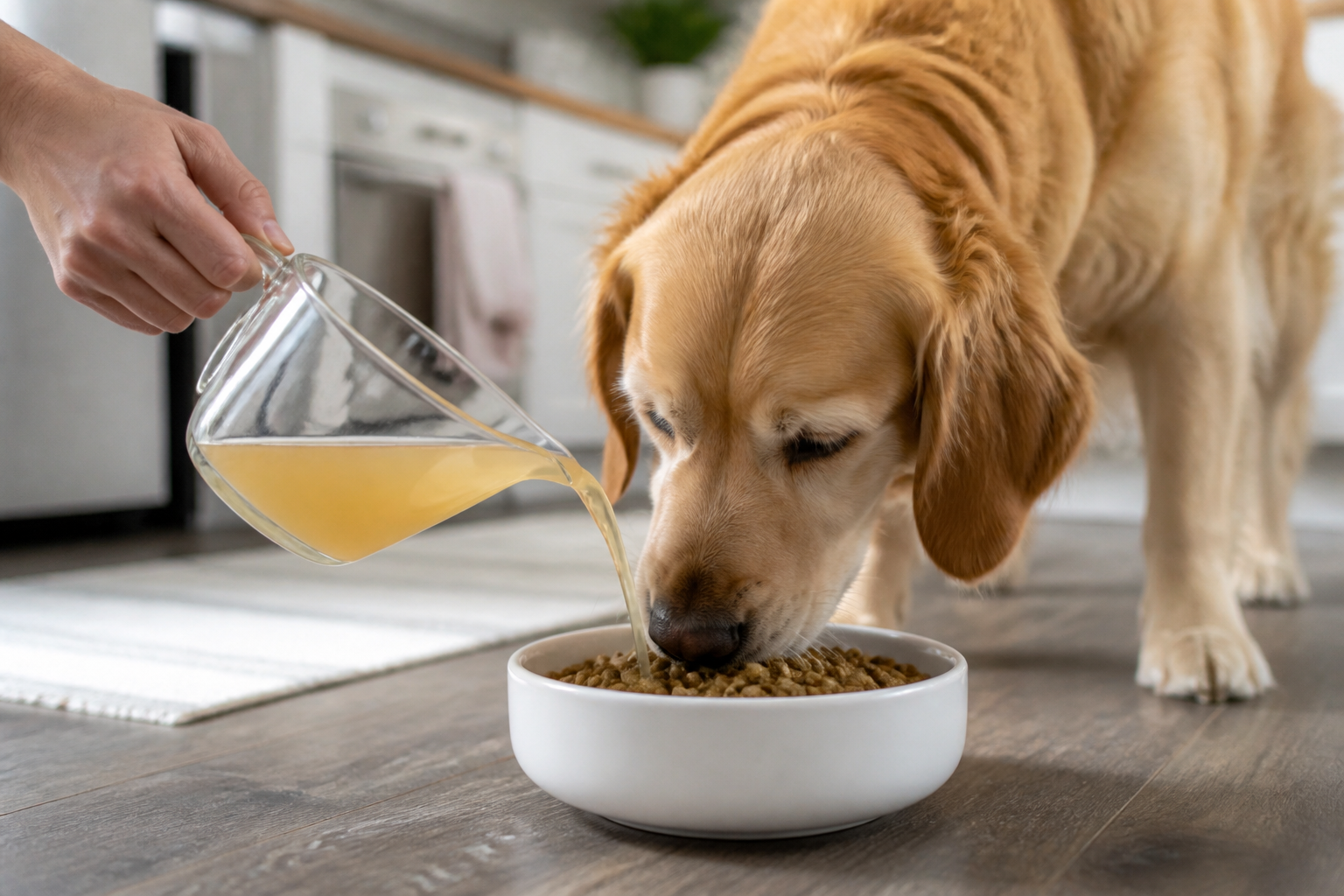Can You Add Chicken Broth to Dry Dog Food?