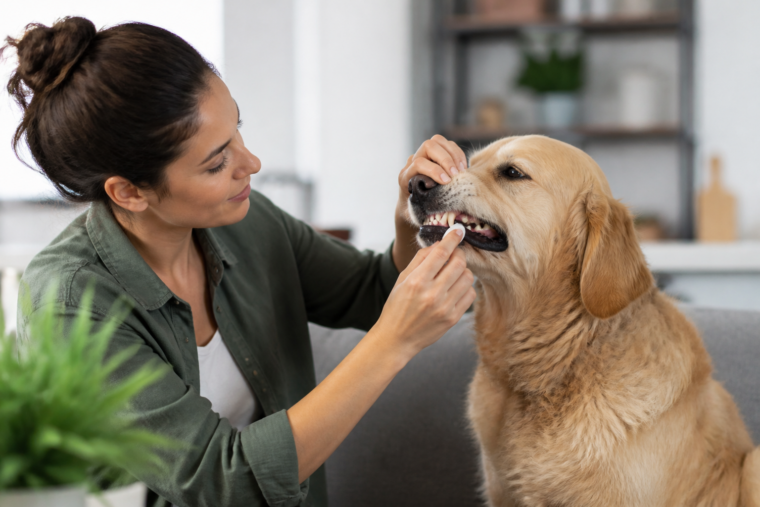 Can I Clean My Dog's Teeth With Hydrogen Peroxide?