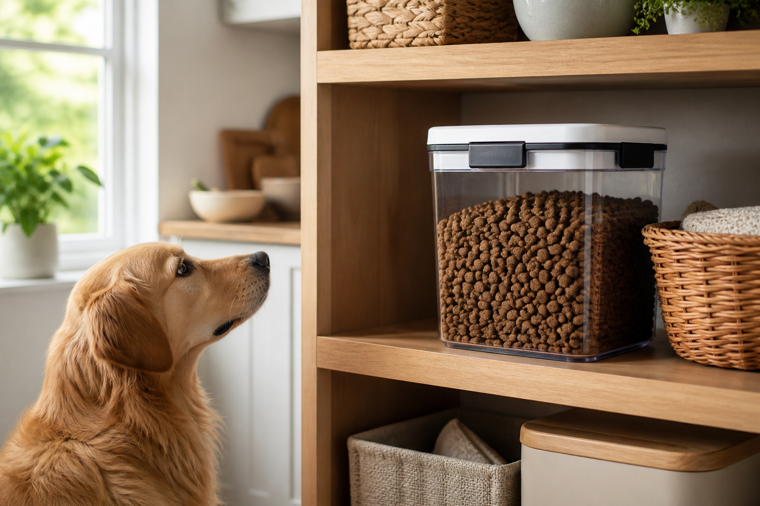 How to Store Dog Dry Food for Freshness and Safety