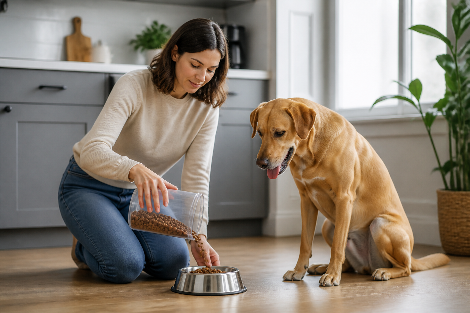 How Much Dry Food to Feed a 40 Pound Dog