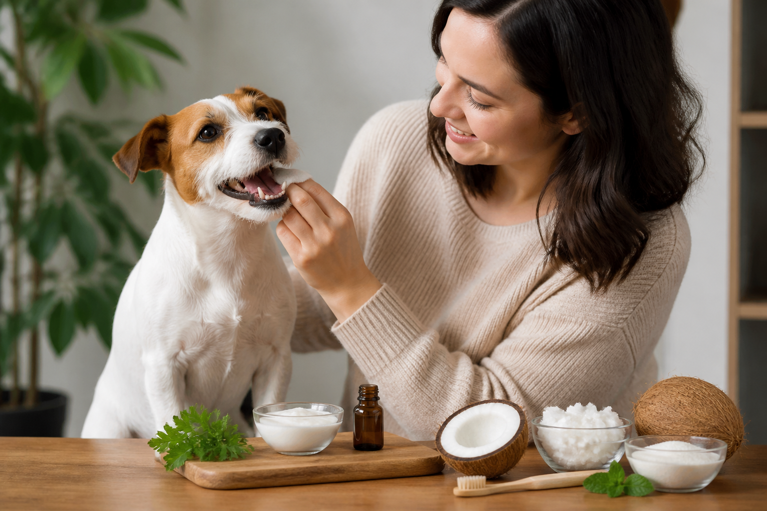 What Can I Use to Clean My Dog's Teeth Naturally?