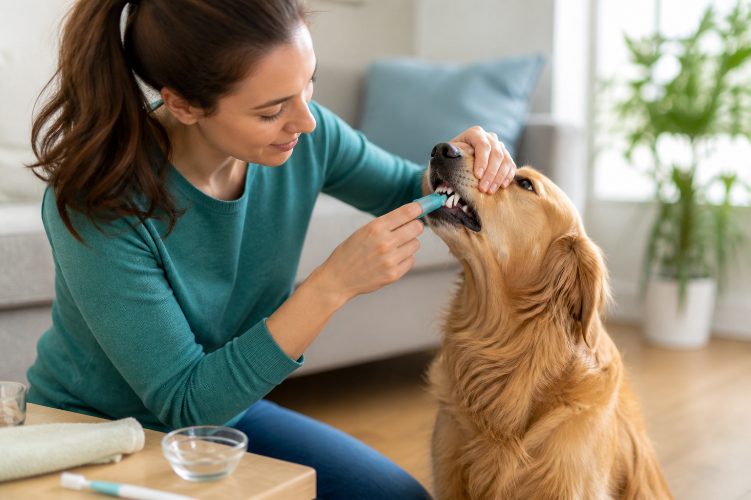 How to Deep Clean Dogs Teeth at Home