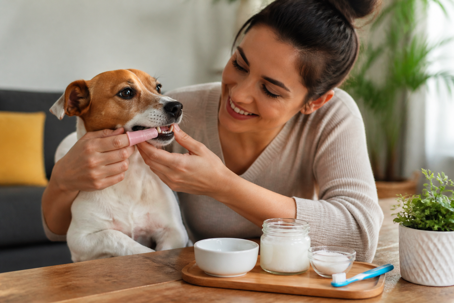 What Can I Clean My Dog's Teeth With At Home?