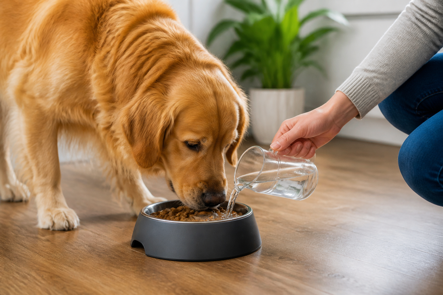 How to Turn Dry Dog Food into Wet for Better Health