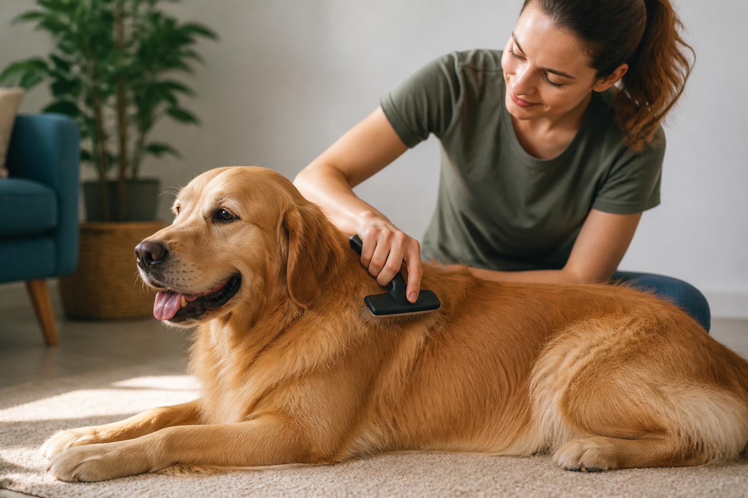 Do You Brush a Dog Against the Grain for Better Results?