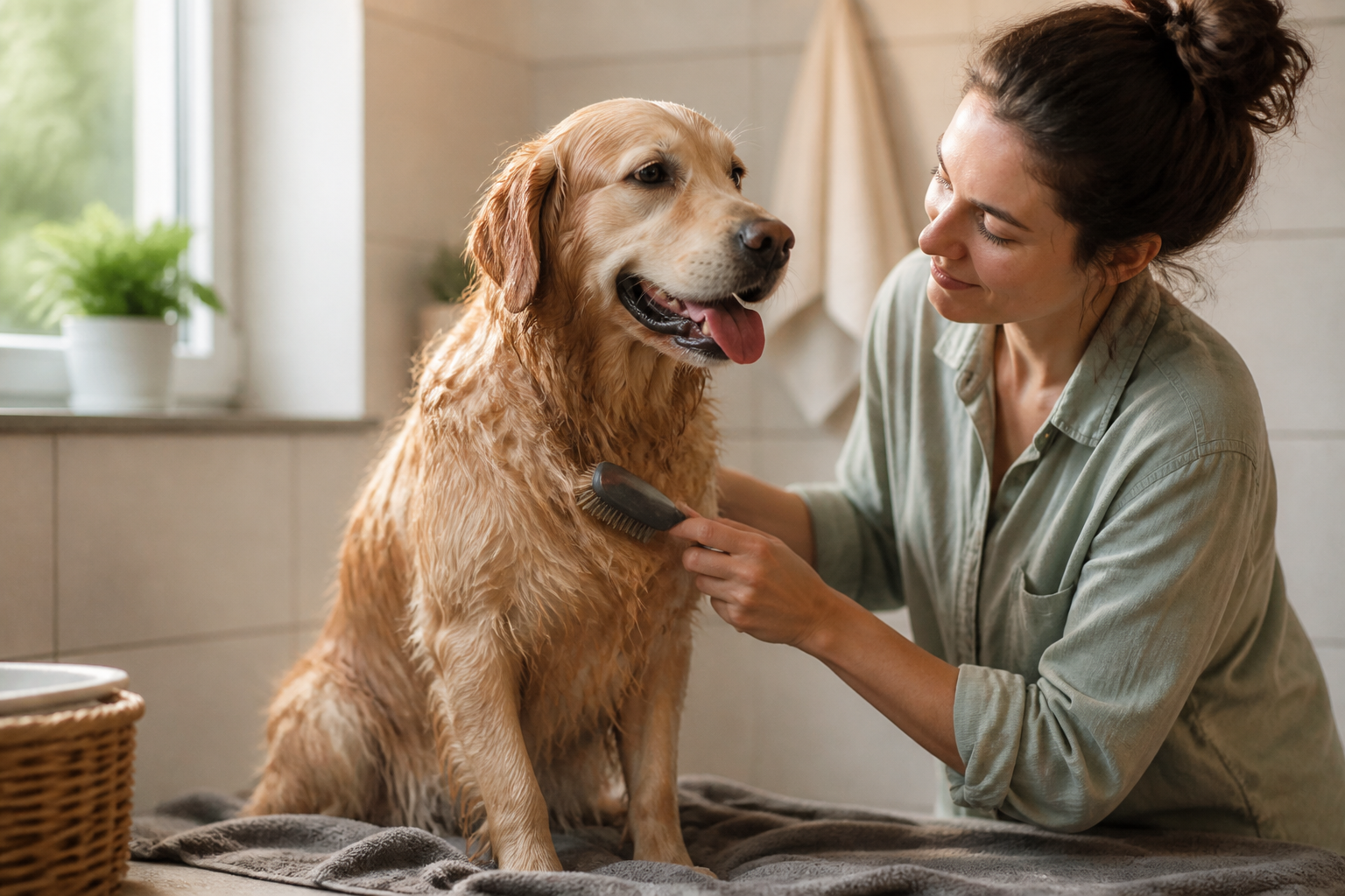 Can You Brush a Dog When Wet? How to Avoid Coat Damage