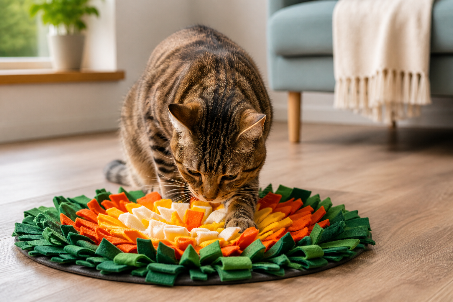 Why a Snuffle Mat for Cats Is the Ultimate Enrichment Tool
