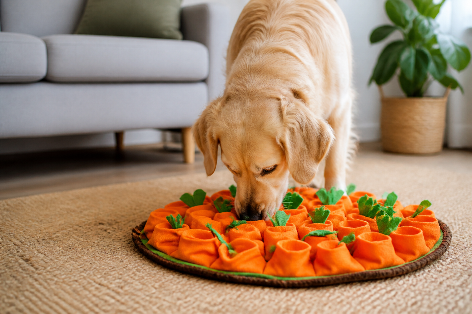 Why Your Dog Needs a Carrot Snuffle Mat for Mental Enrichment