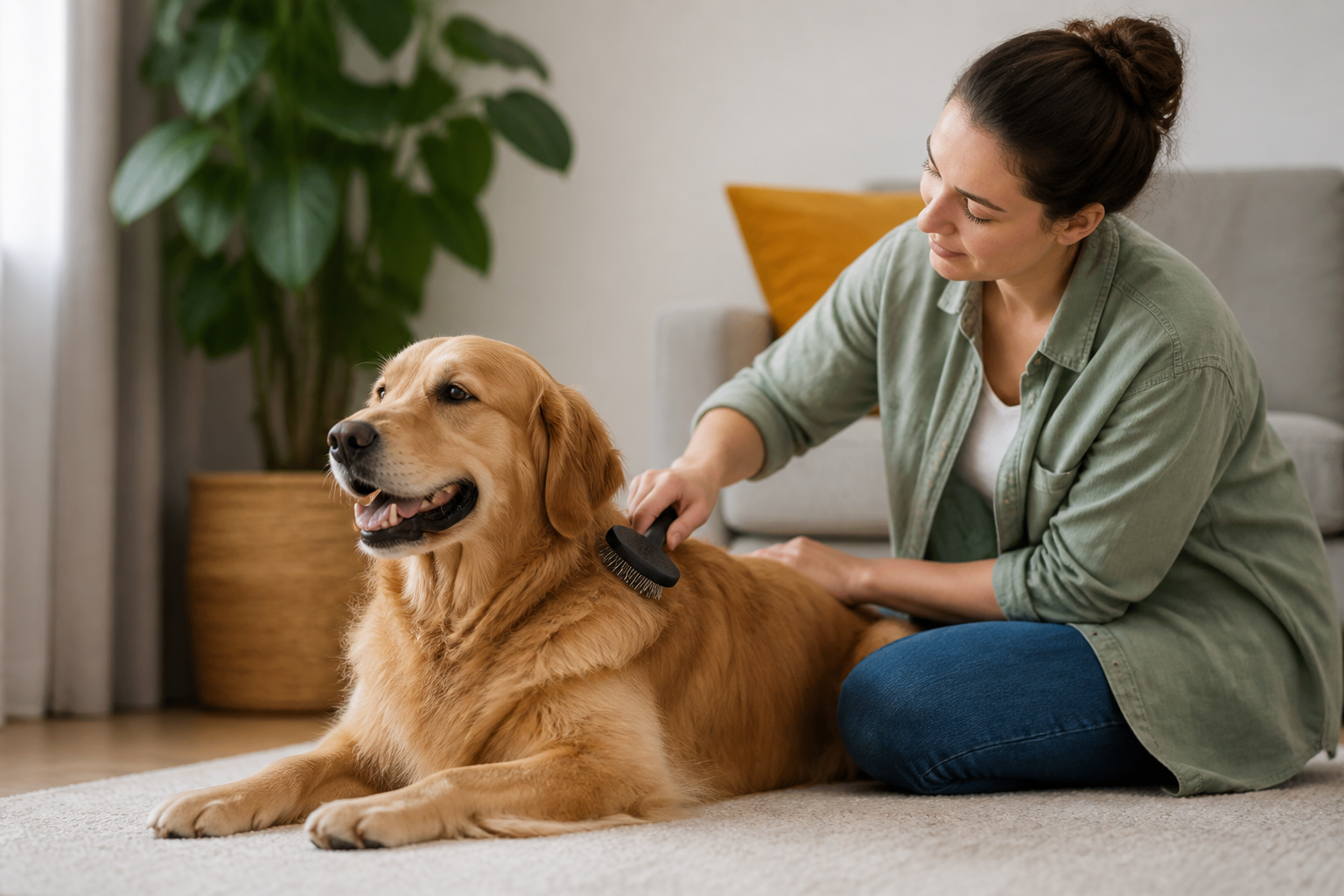 Can I Brush My Dog Too Much?