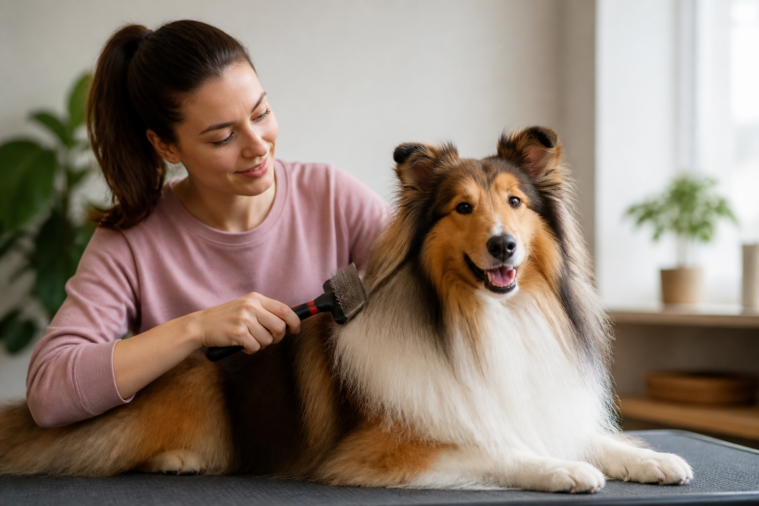 How to Brush a Dog with Long Hair for a Healthy Coat