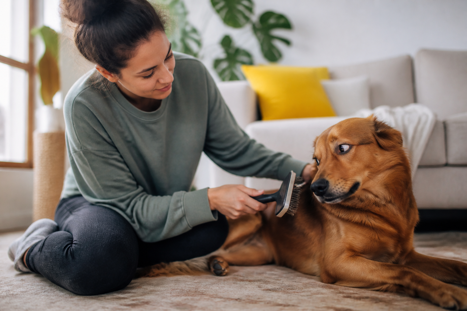 How to Brush a Dog That Hates Being Brushed