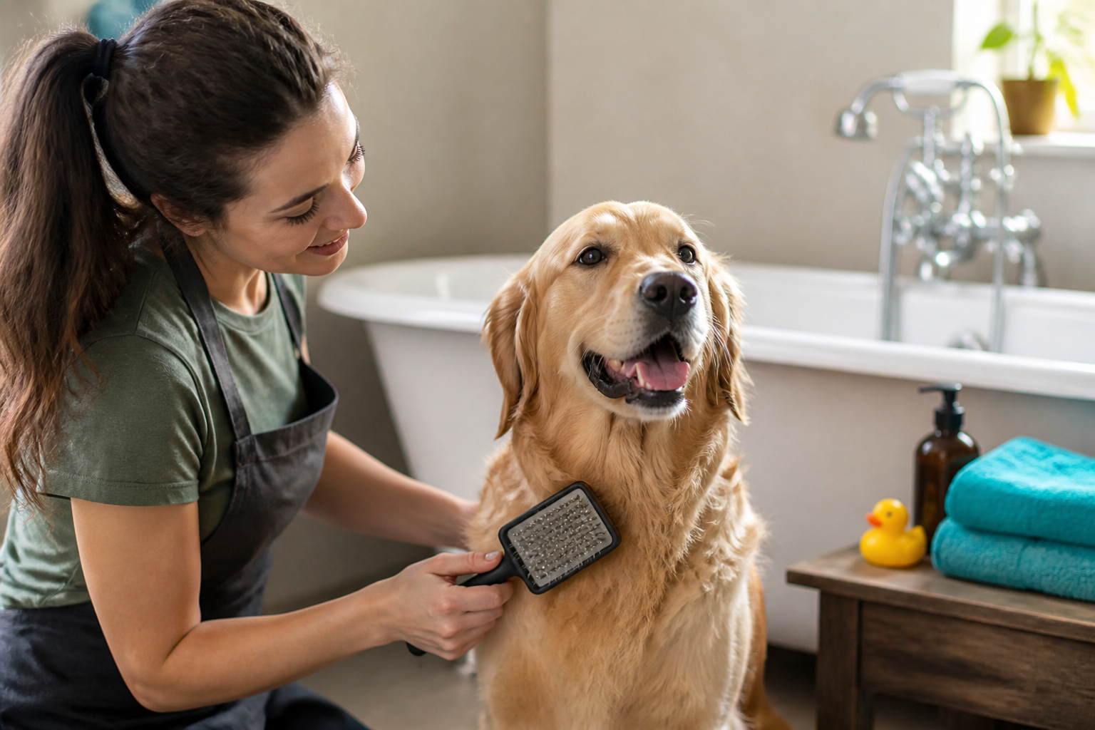 Pro Tips: Do I Brush My Dog Before or After a Bath?