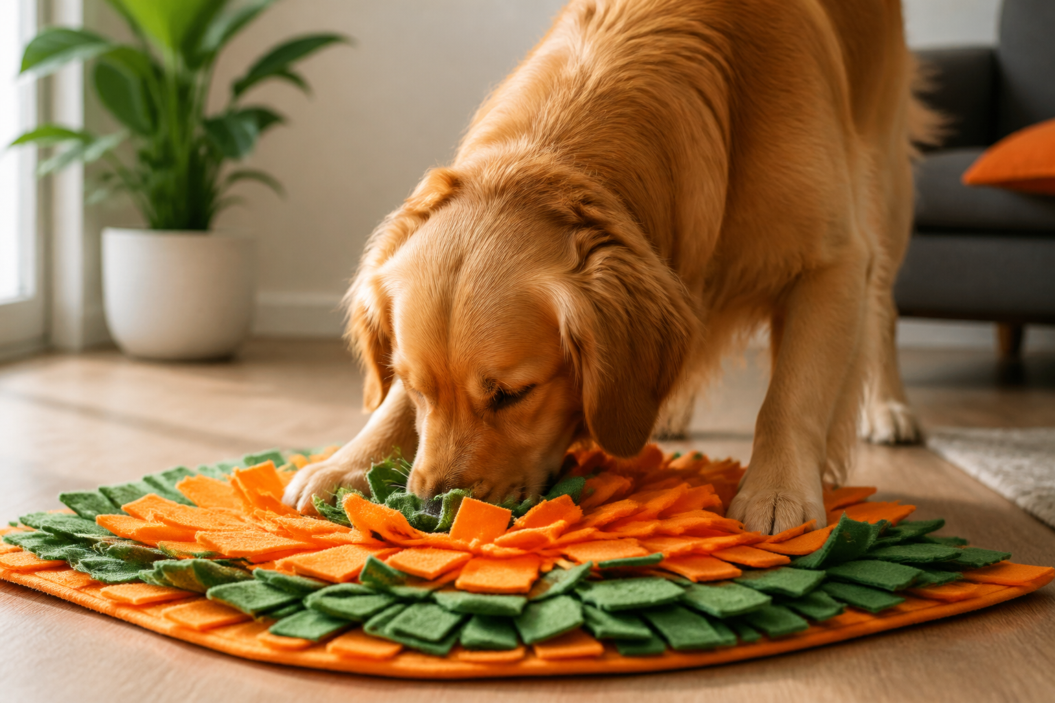 How a Snuffle Mat Toy Boosts Your Dog's Mental Health