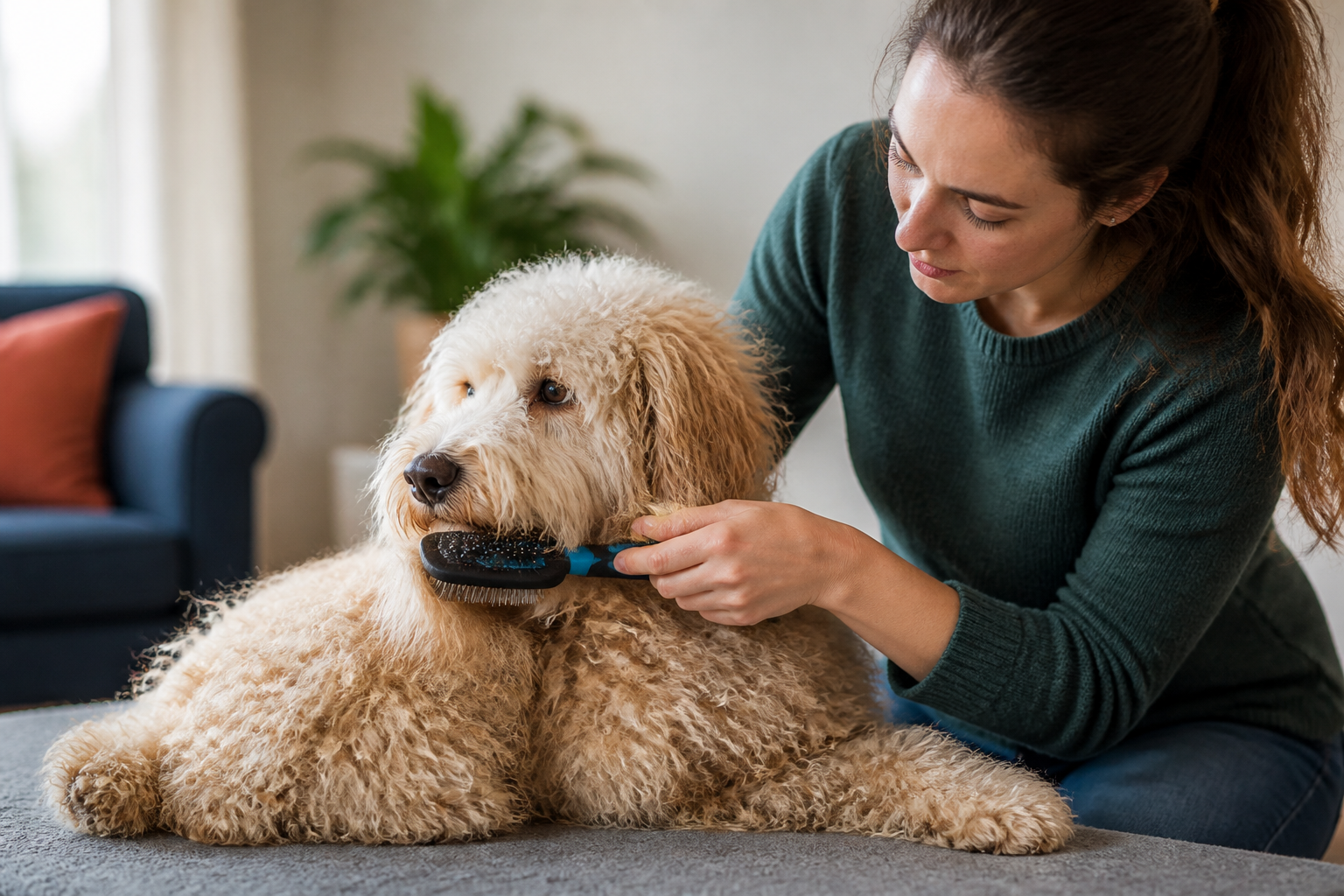 How to Brush a Matted Dog Without Causing Pain