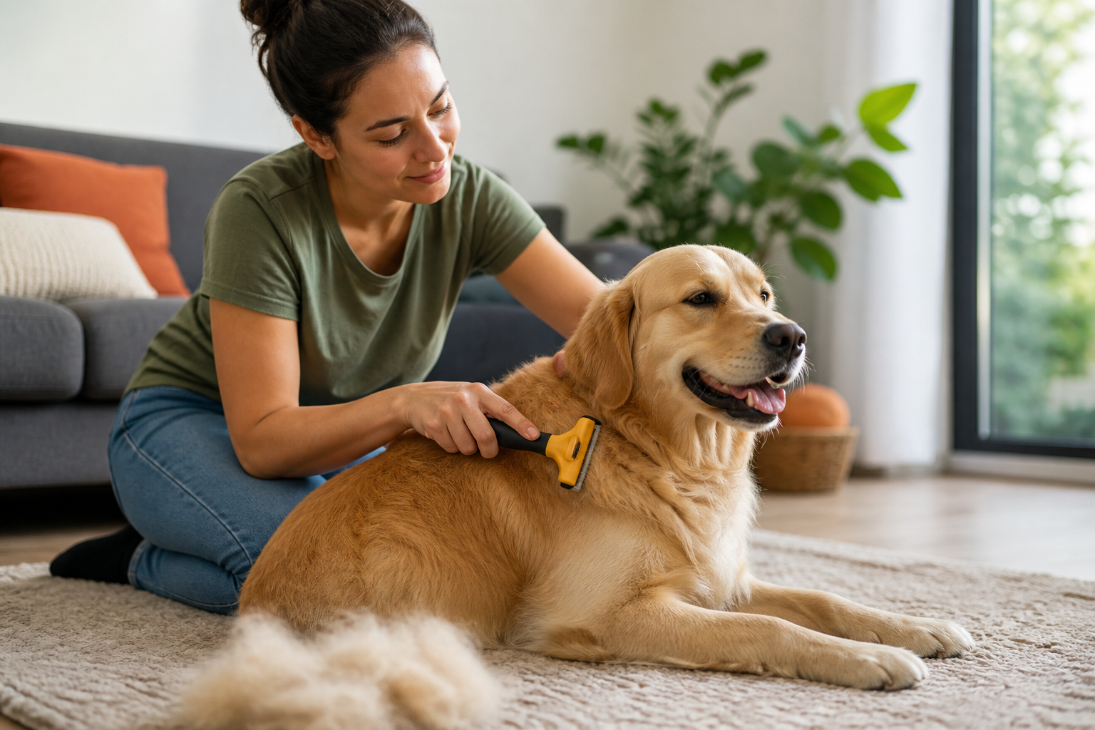How Often to Use a Deshedding Brush on Your Dog