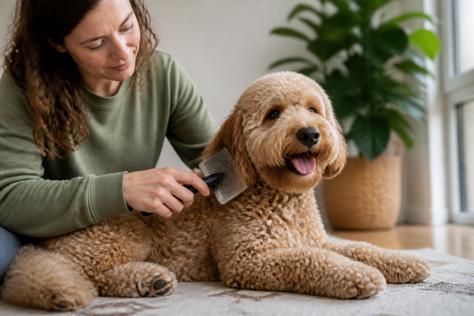 How to Brush Curly Dog Hair for a Healthy Tangle Free Coat