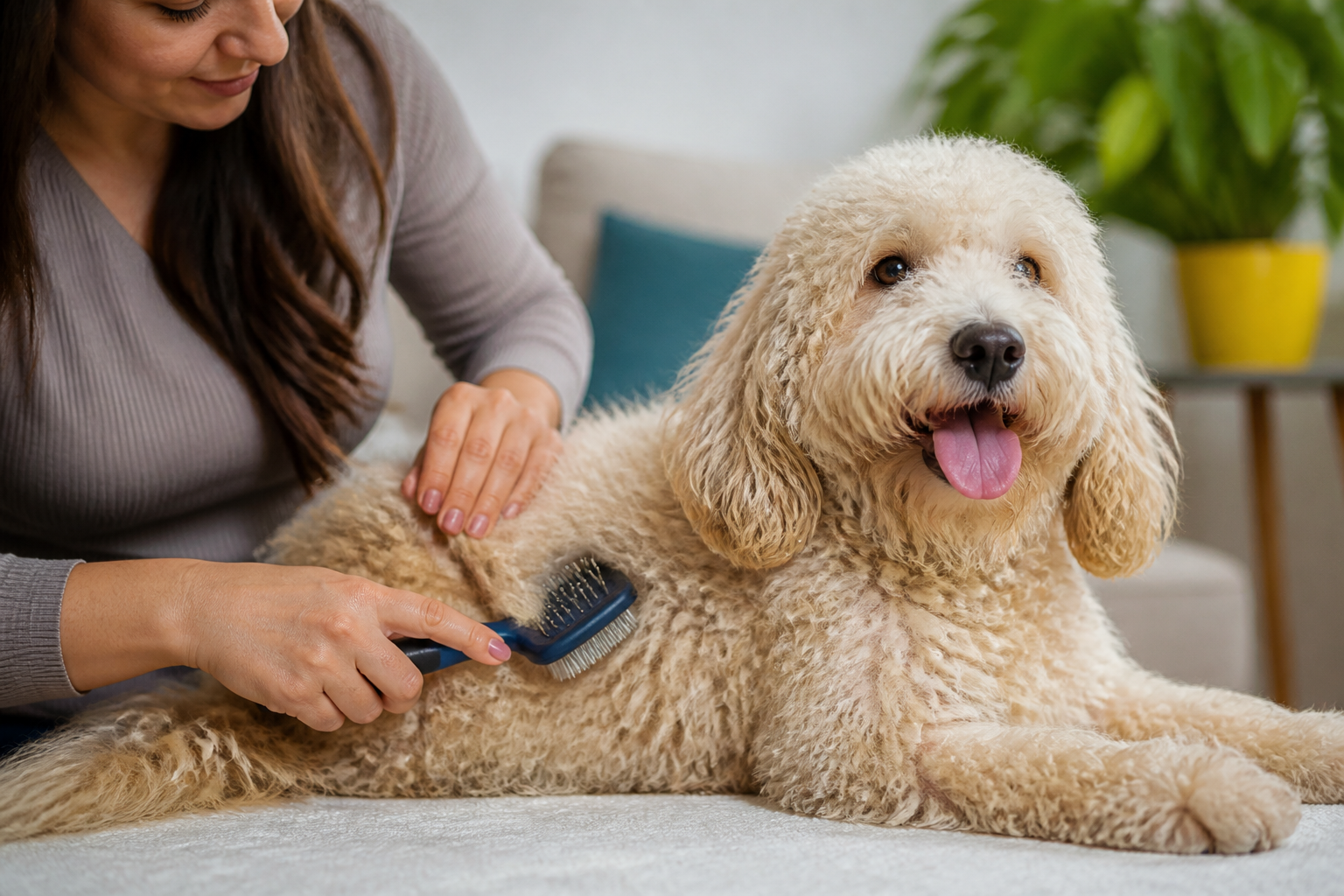 How to Brush Out Matted Dog Hair Without Hurting Your Pup