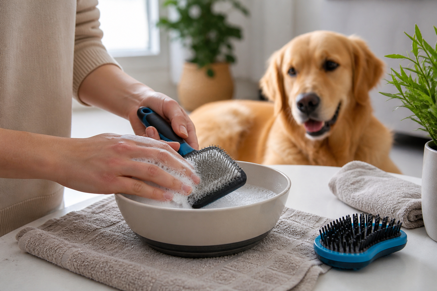 How to Clean Dog Grooming Brushes for Healthier Skin and Coats