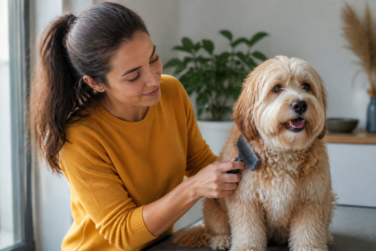 How to Brush My Dog's Hair for a Healthy Coat
