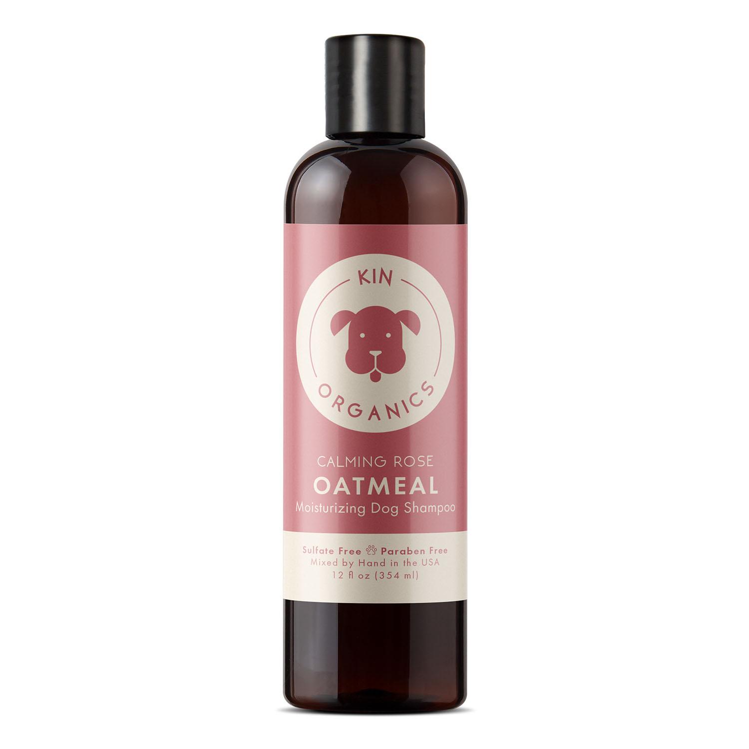 kin+kind Organics Calming Rose Organic Oatmeal Dog Shampoo