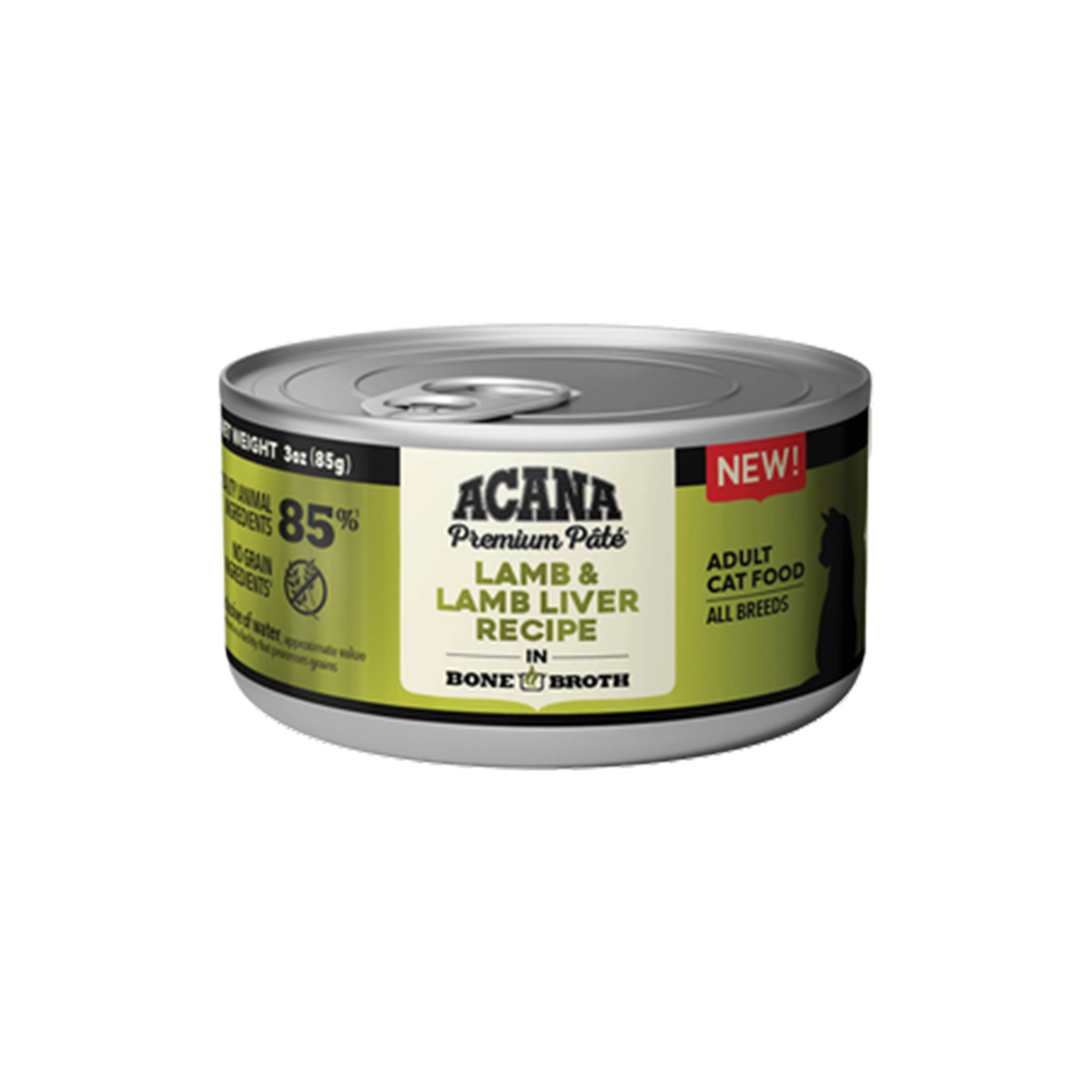 Acana Premium Pate Wet Cat Food - Lamb & Lamb Liver