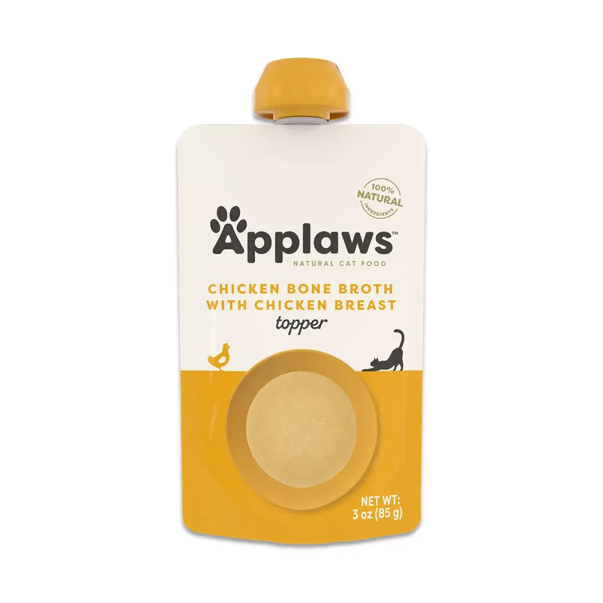 Applaws Chicken Bone Broth with Chicken Breast Cat Food Topper