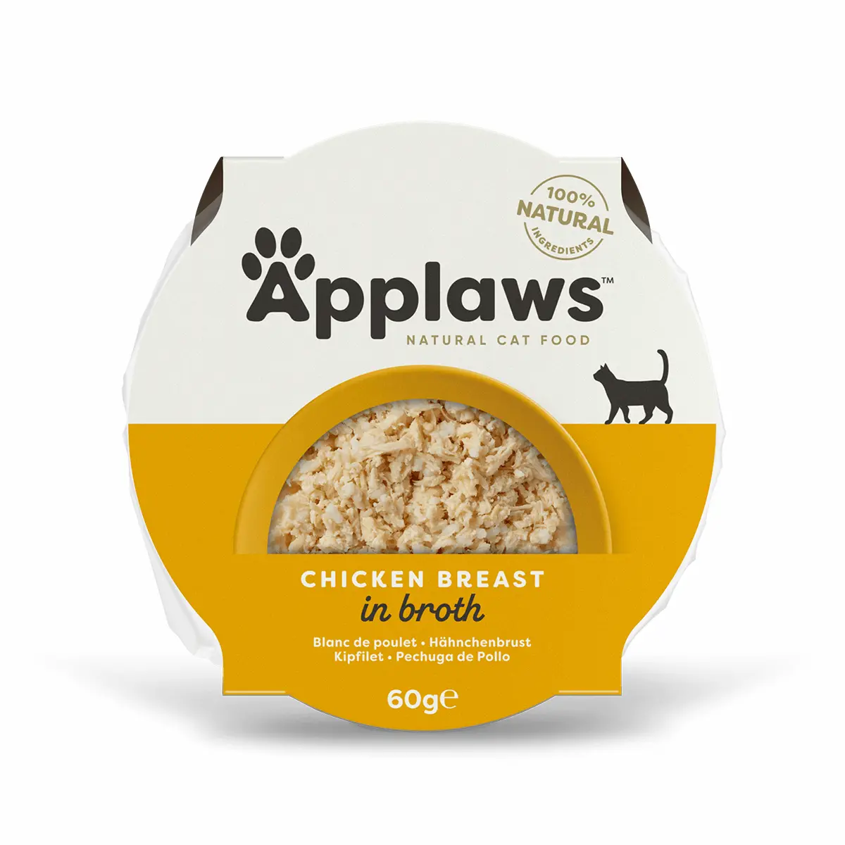 Applaws Chicken Breast in Broth Cups Wet Cat Food