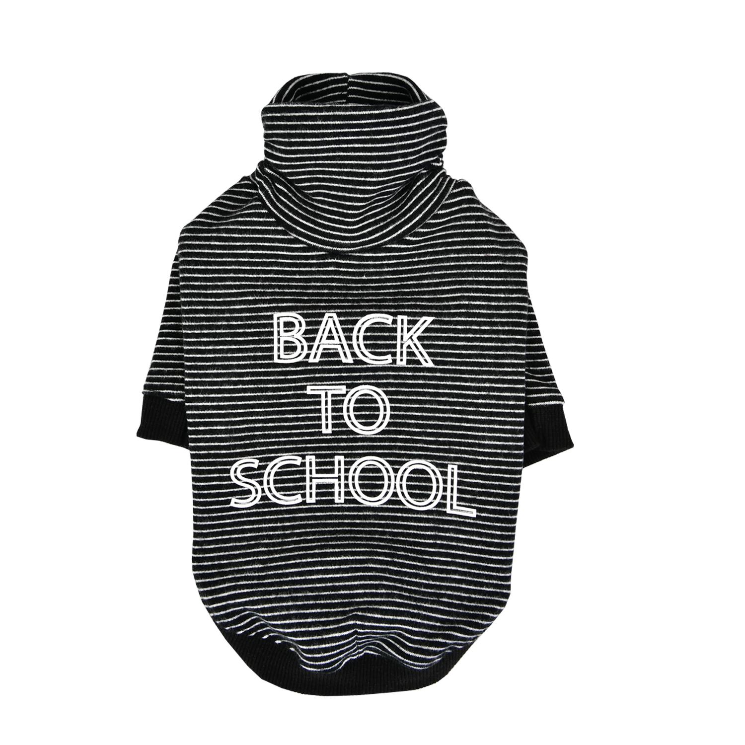 Back To School Dog Shirt by Puppia - Black