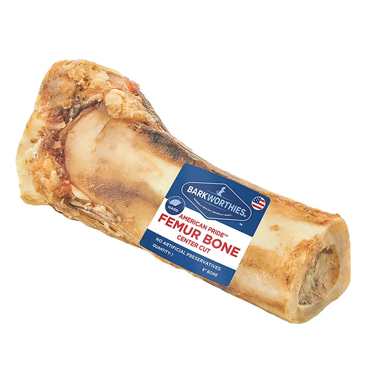 Barkworthies American Pride Beef Femur Bone Dog Treat