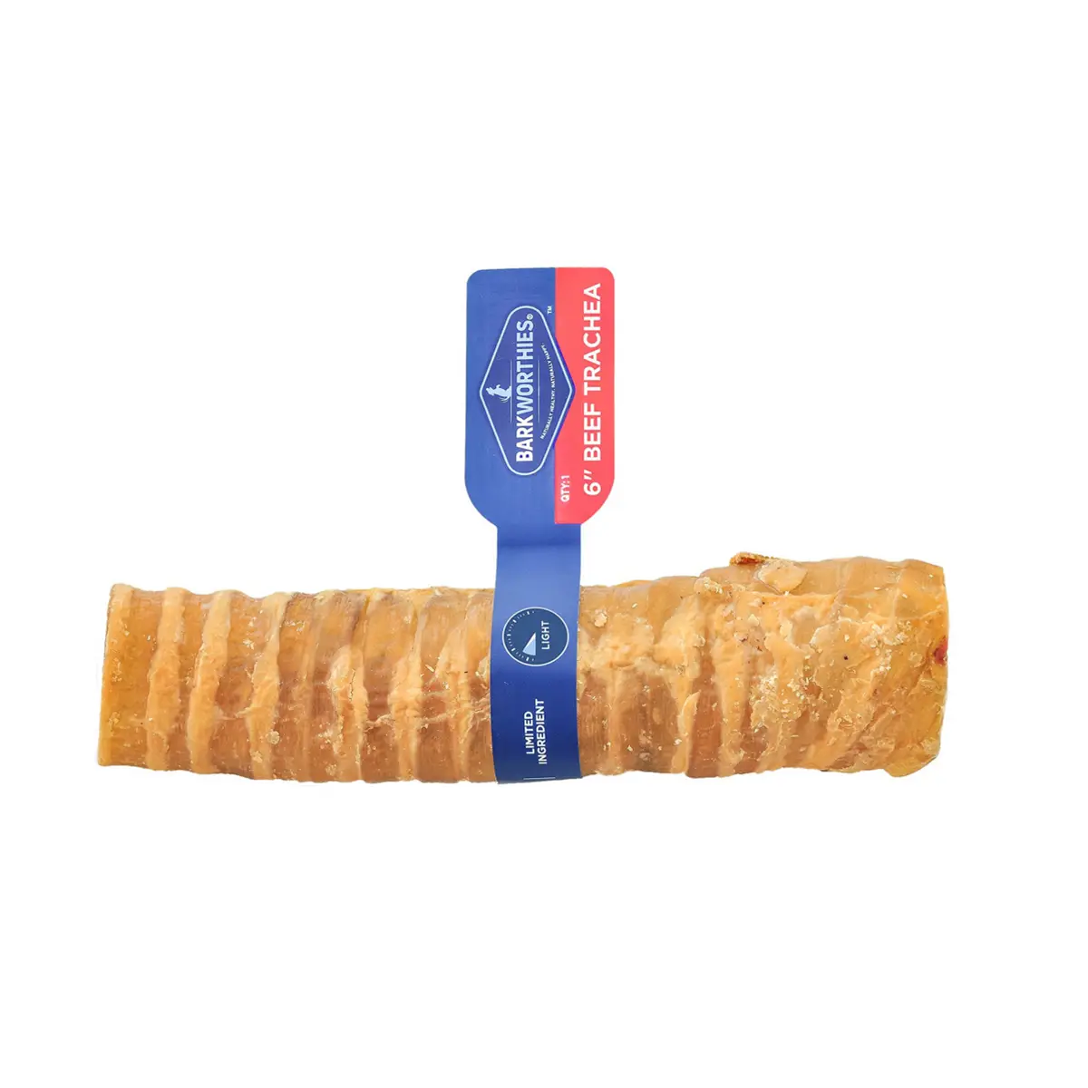 Barkworthies Beef Trachea Dog Treat