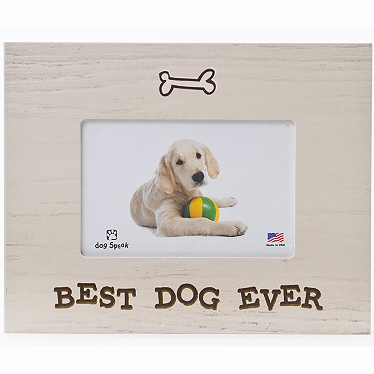 Dog Speak Picture Frame - Best Dog Ever