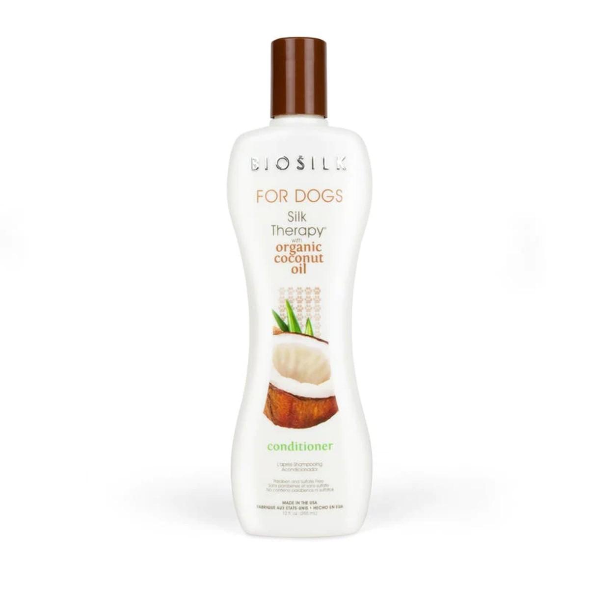 BioSilk Silk Therapy Dog Conditioner - Organic Coconut Oil